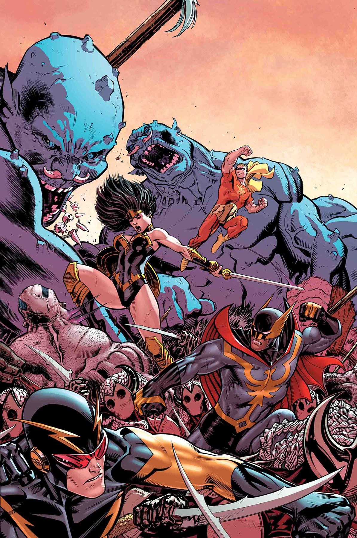 Avengers Join The Battle in "War of the Realms" Tie-In