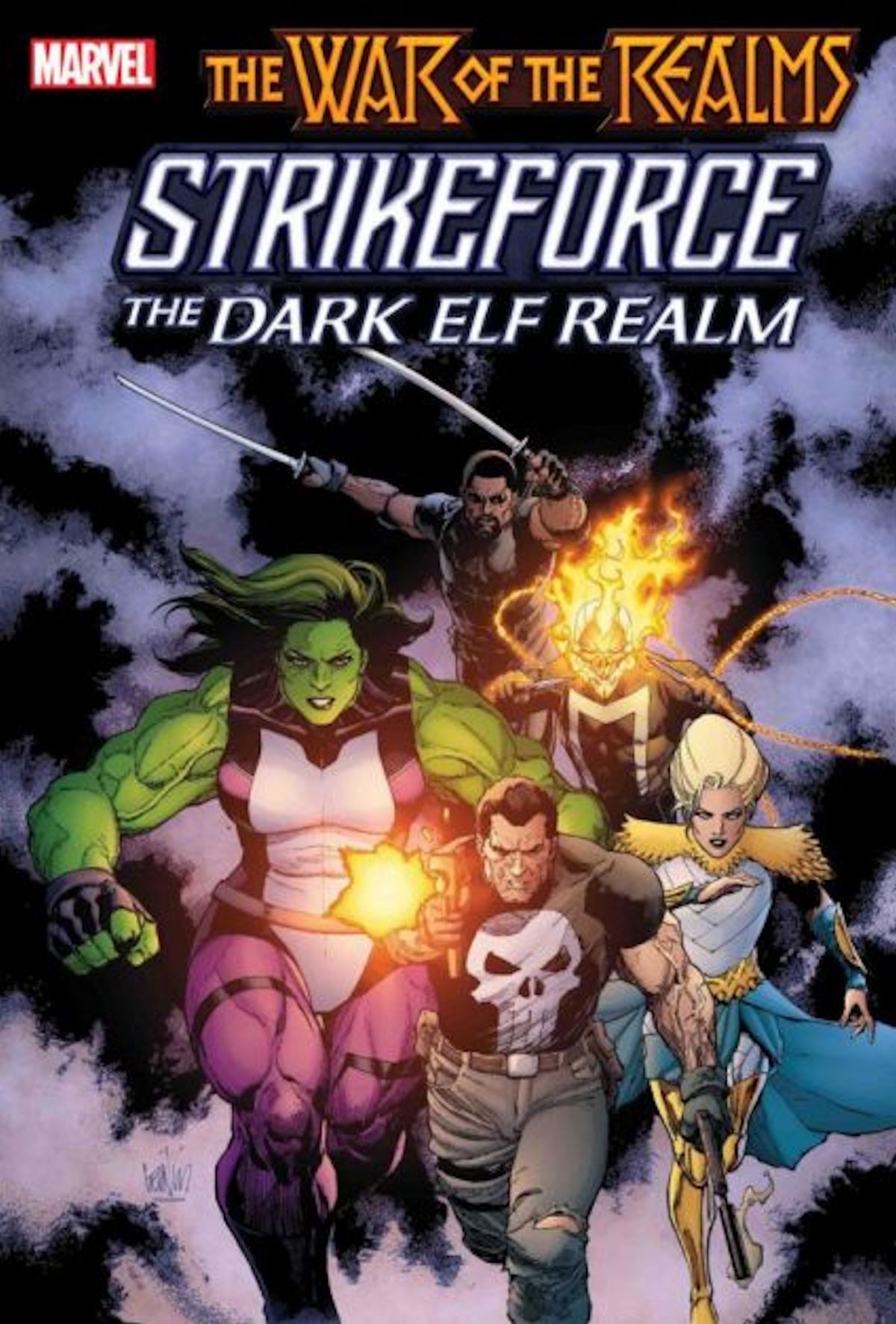 War Of The Realms Strikeforce The Dark Elf Realm (One Shot)