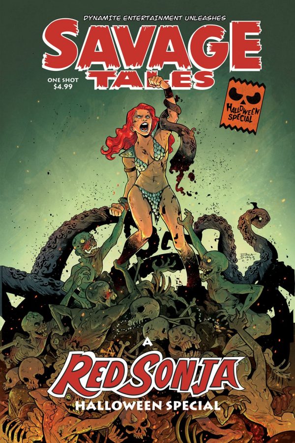 Savage Tales A Red Sonja Halloween Special