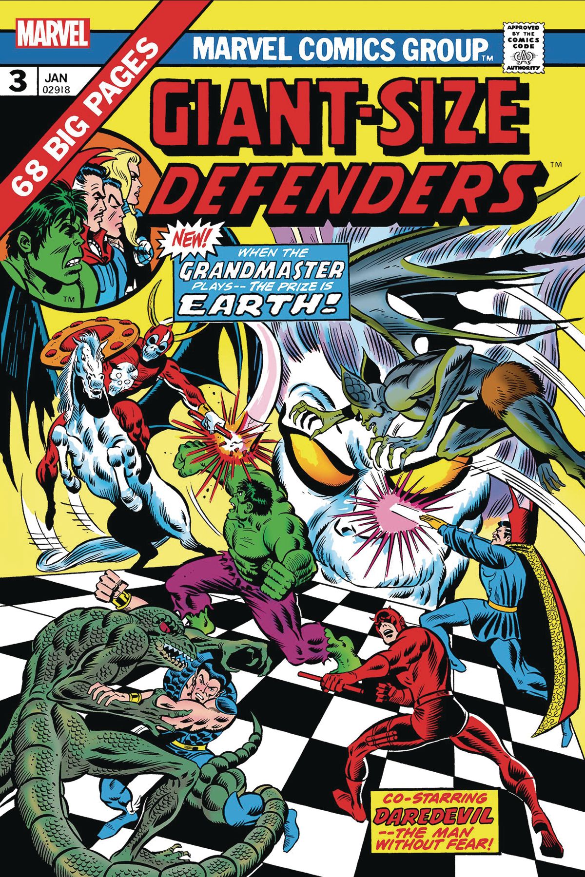 Giant Size Defenders #3 Facsimile Edition
