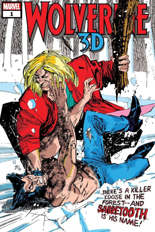 Wolverine vs Sabretooth 3D