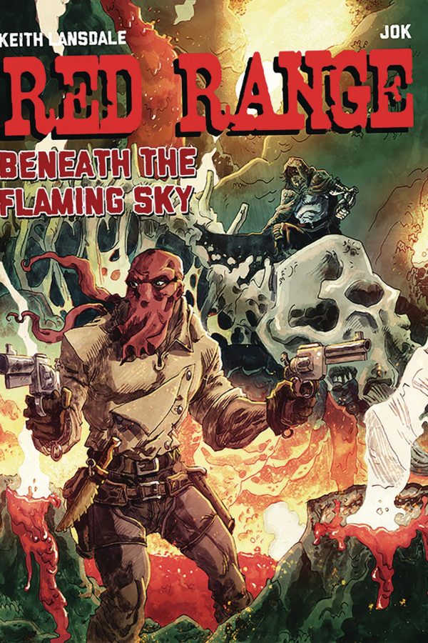 Red Range Beneath The Flaming Sky