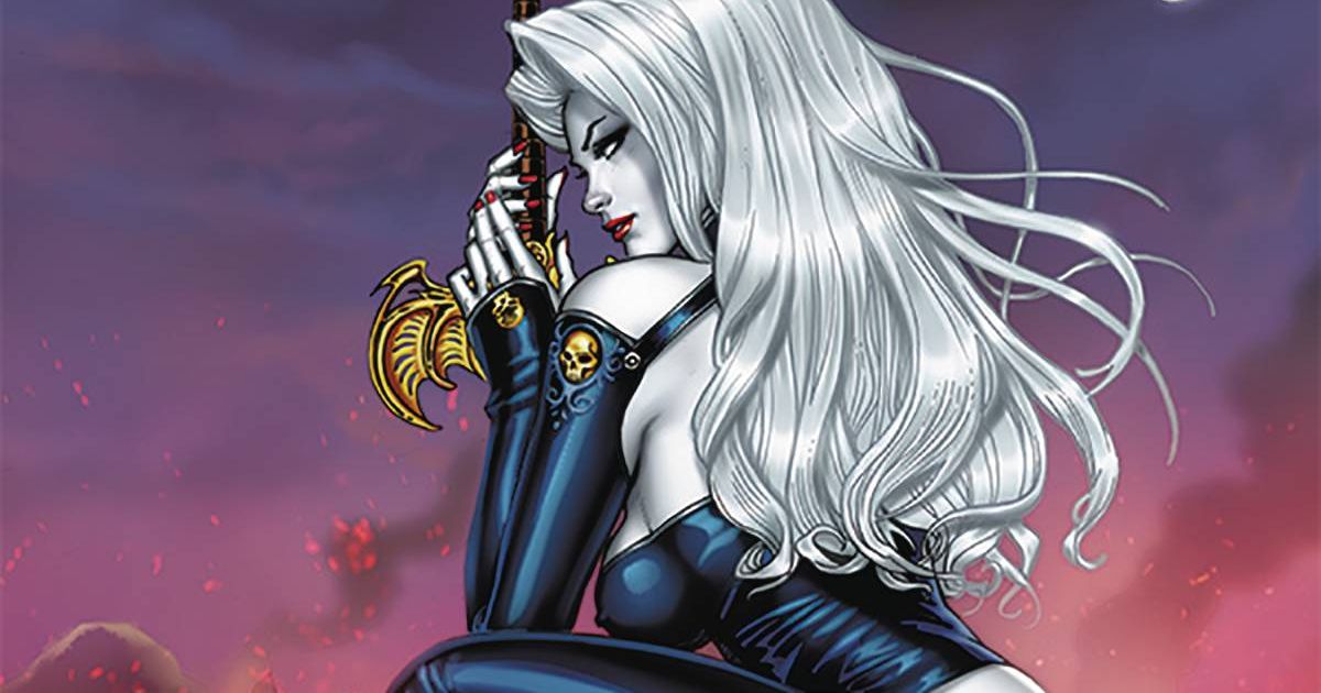 character Lady Death from Lady Death comicbook 1993   Stable Diffusion   OpenArt