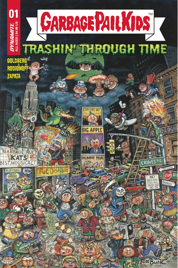 Garbage Pail Kids Trashin Through Time