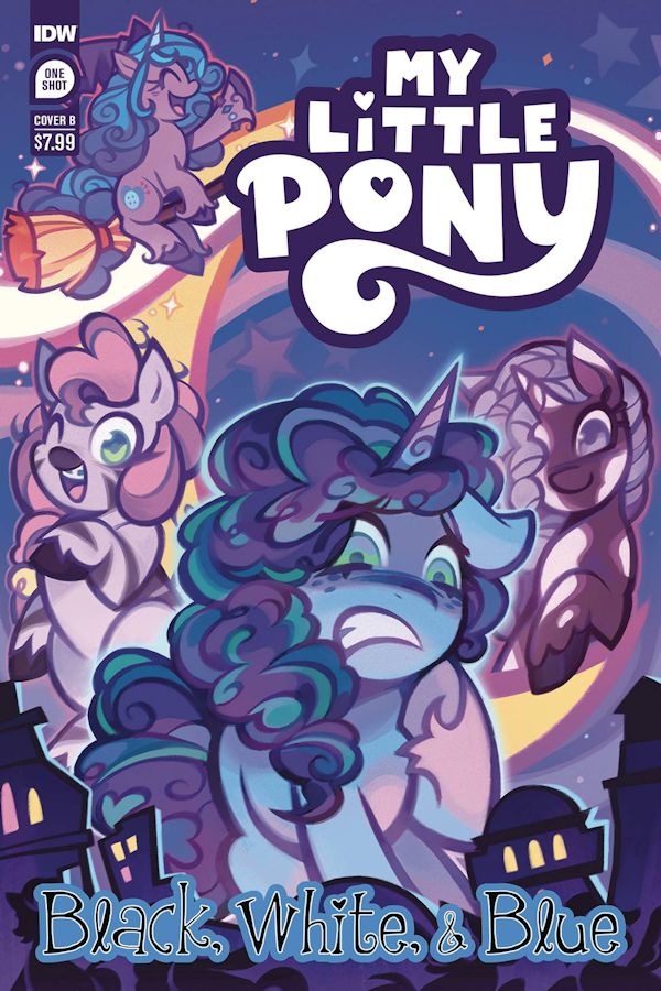 My Little Pony Black White & Blue