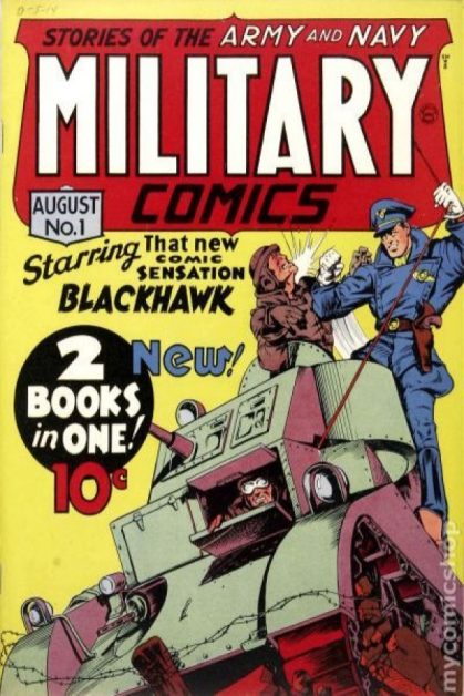 Military Comics #1 Facsimile Edition - ACE Comics Subscriptions