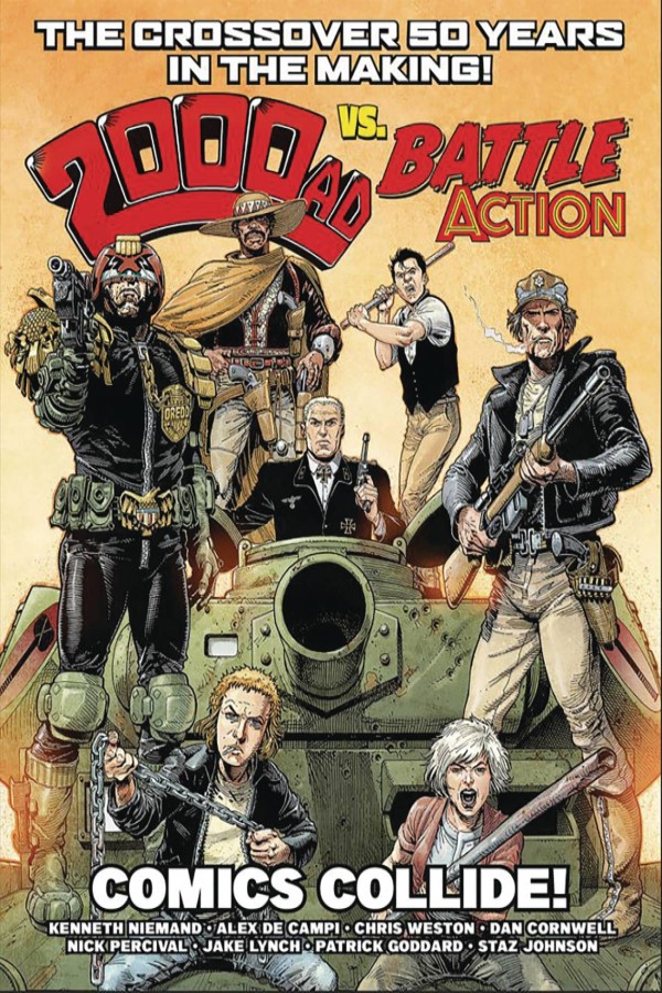 2000 AD Vs Battle Action Comics Collide (Graphic Novel)