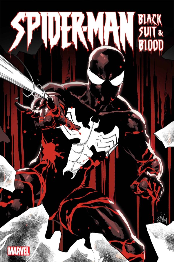 Spider-Man Black Suit And Blood