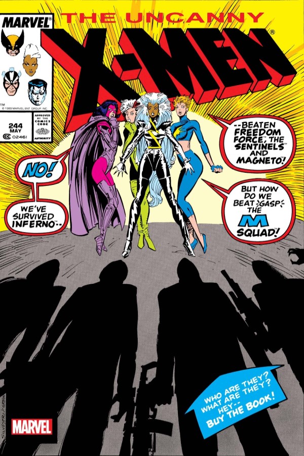 Uncanny X-Men #244 Facsimile Edition