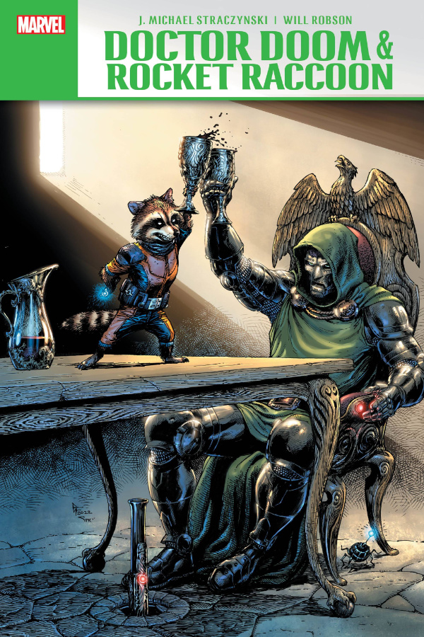 Doctor Doom and Rocket Raccoon