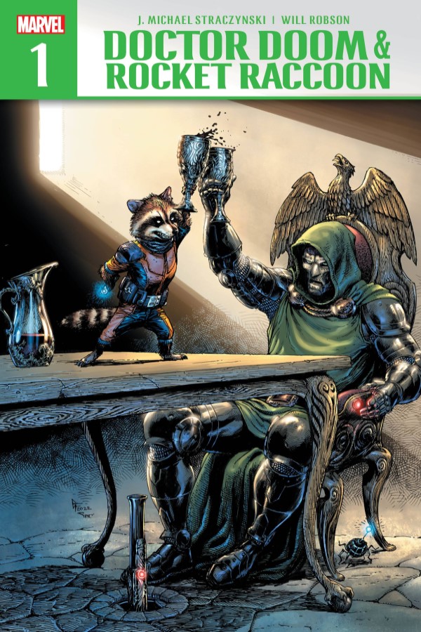 Doctor Doom And Rocket Raccoon