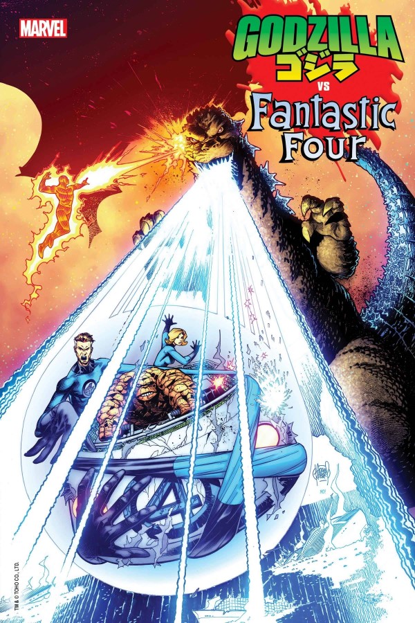 Godzilla vs Fantastic Four