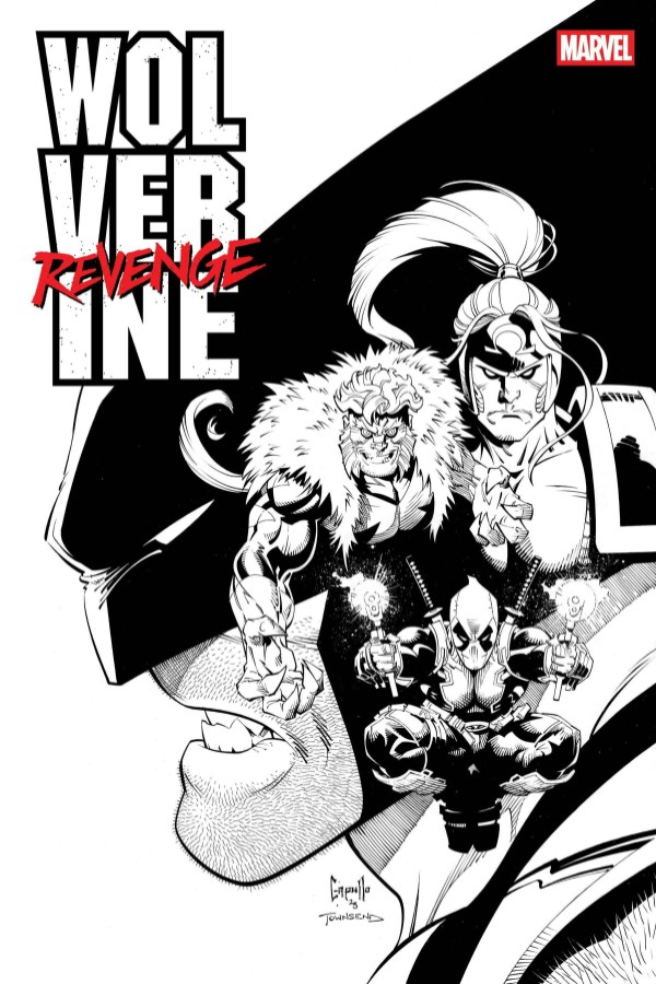 Wolverine Revenge Red Band Black And White