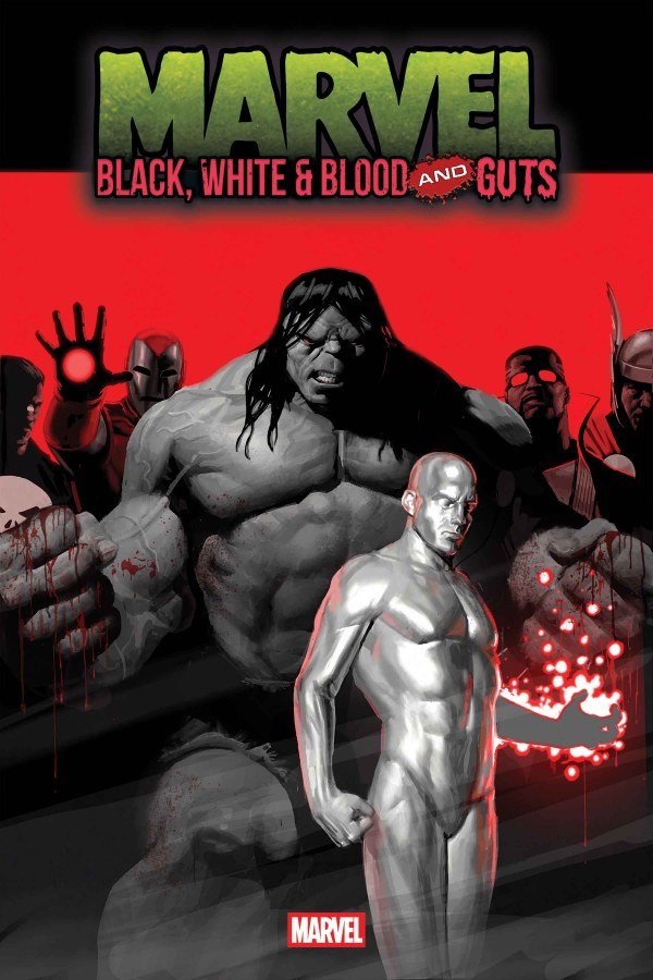 Marvel Black White & Blood And Guts