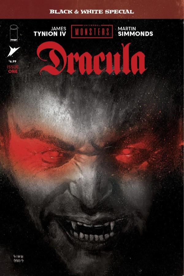 Universal Monsters Dracula Black & White