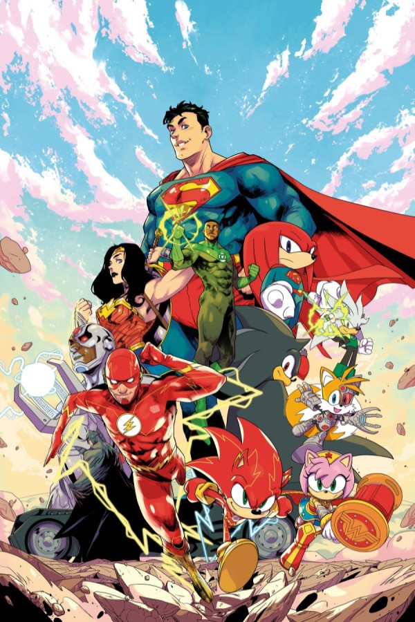 DC x Sonic The Hedgehog The Metal Legion