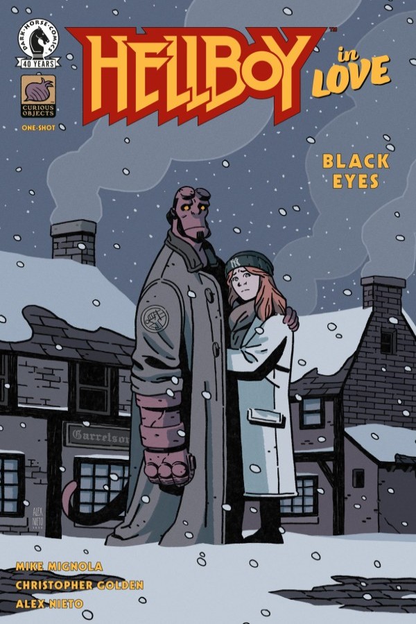Hellboy in Love Black Eyes
