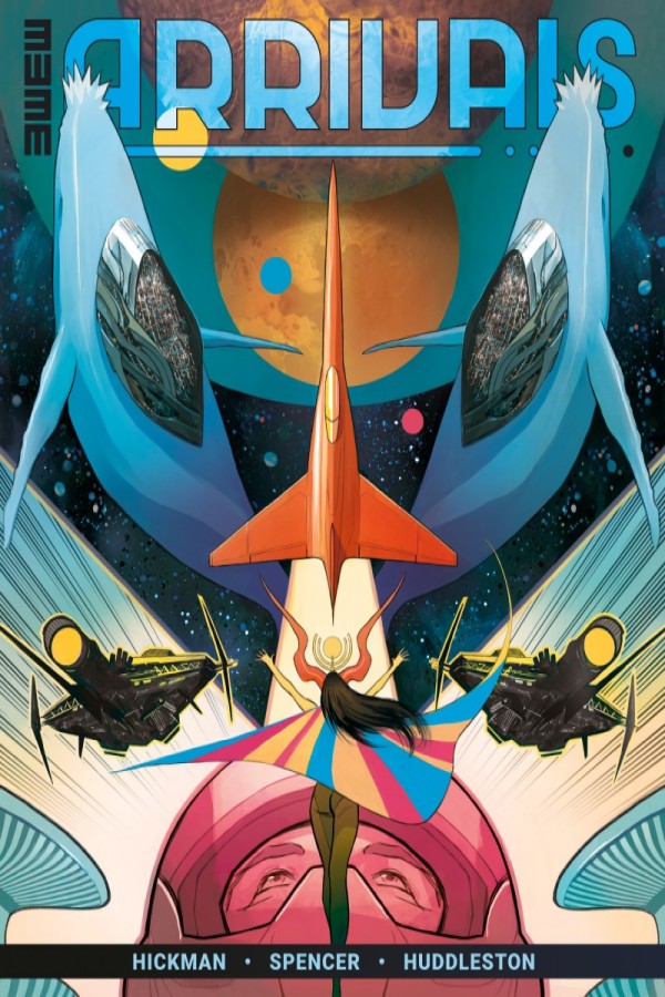 Cover art of Three Worlds Three Moons Arrivals