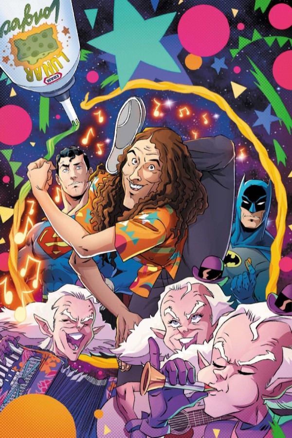 Cover art of Batman Superman Weird Al World's Weirdest