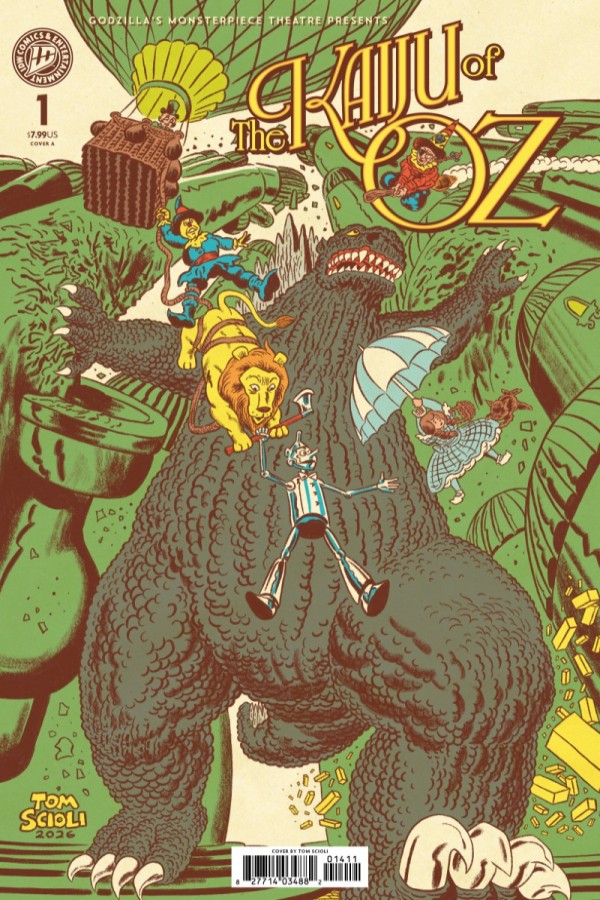 Cover art of Godzilla Monsterpiece Theatre The Kaiju Of Oz
