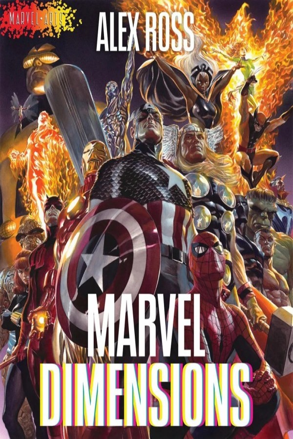Cover art of Alex Ross Marvel Dimensions (Hardcover)