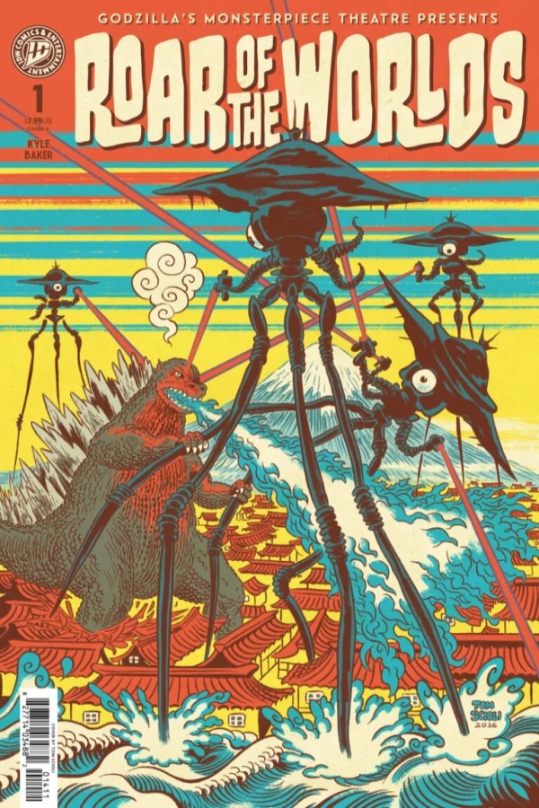 Cover art of Godzilla Monsterpiece Theatre Roar of the Worlds