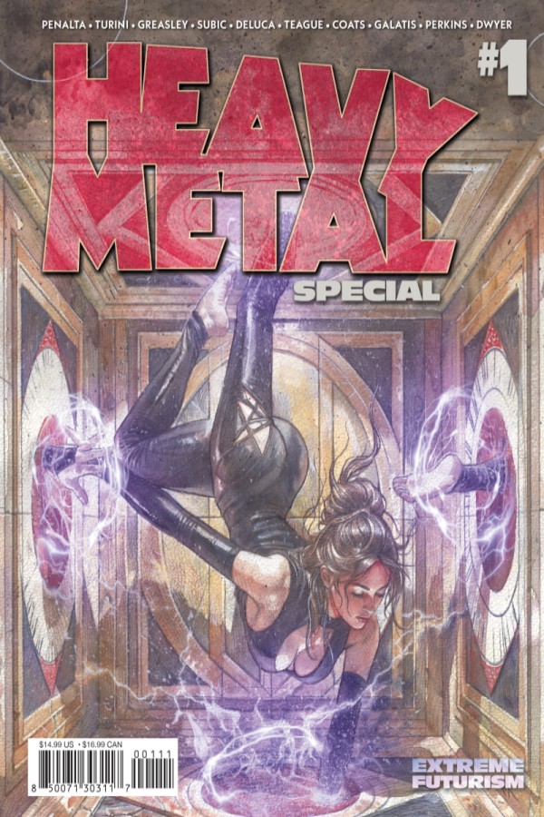 Cover art of Heavy Metal Extreme Futurism Special (Magazine)