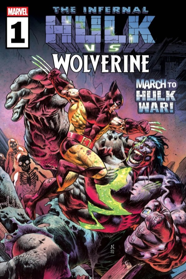 Infernal Hulk vs Wolverine