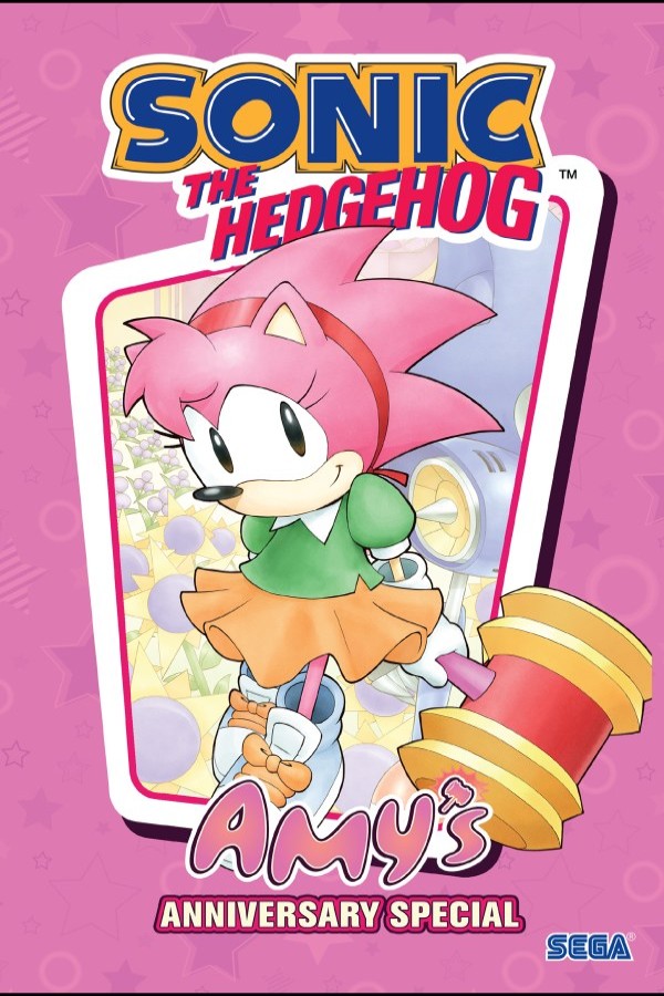 Cover art of Sonic The Hedgehog Amy's Anniversary Special (Hardcover)