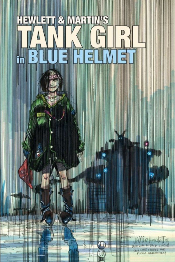 Cover art of Tank Girl Blue Helmet