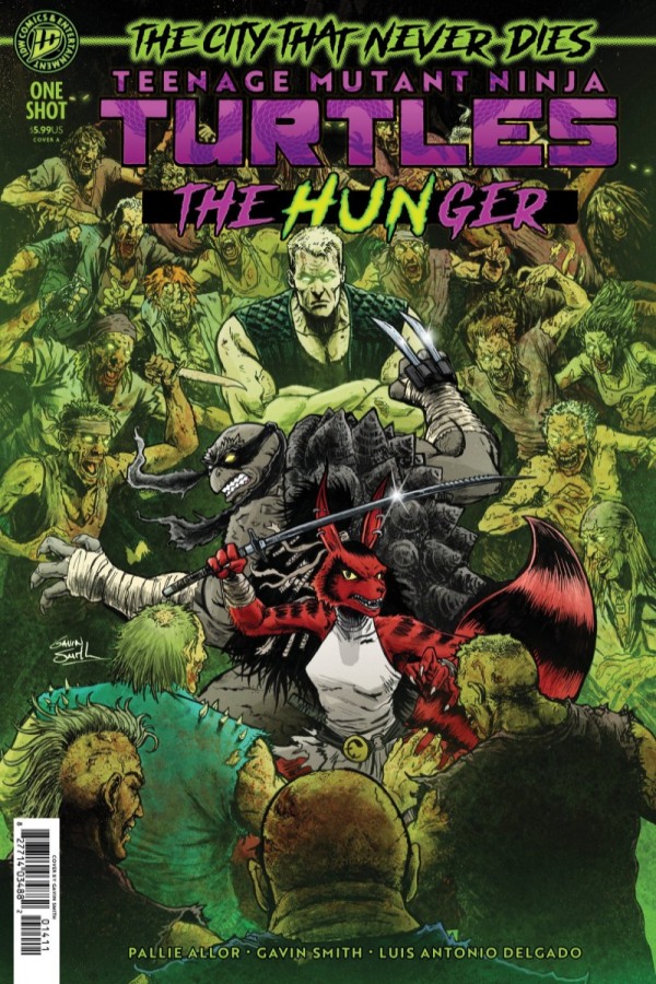 Cover art of Teenage Mutant Ninja Turtles The Hunger