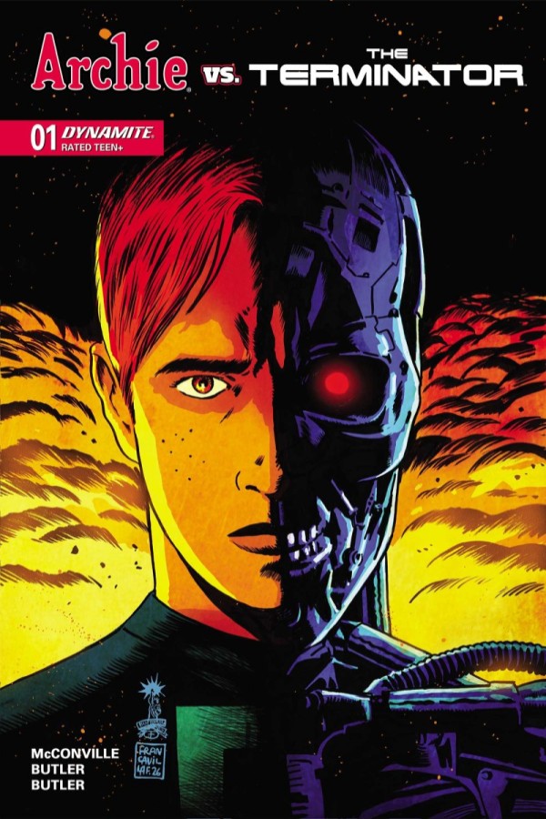Cover art of Archie vs The Terminator