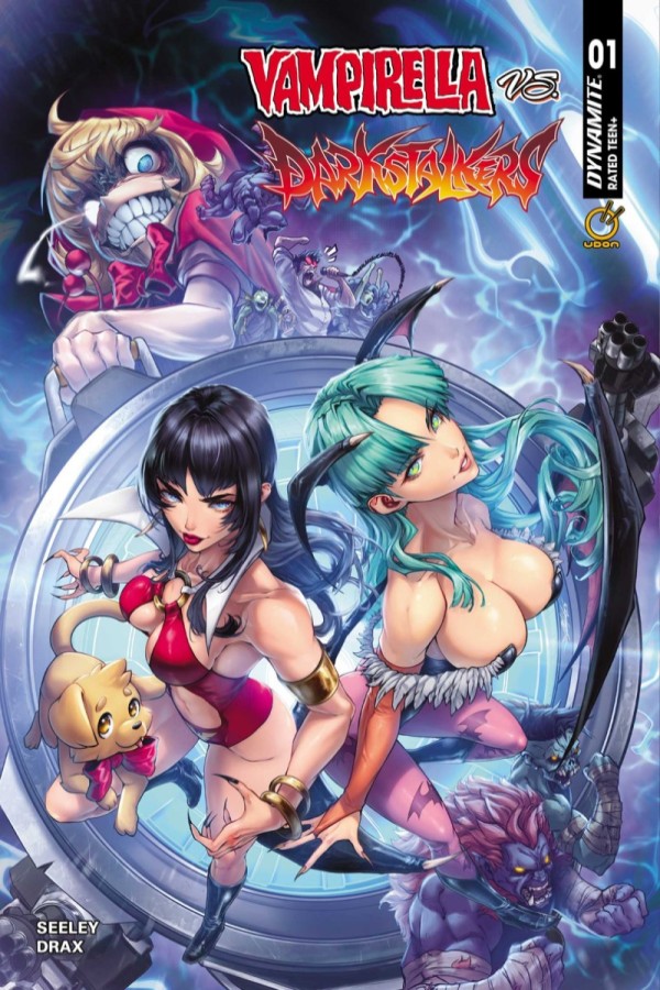 Cover art of Vampirella vs Darkstalkers Special