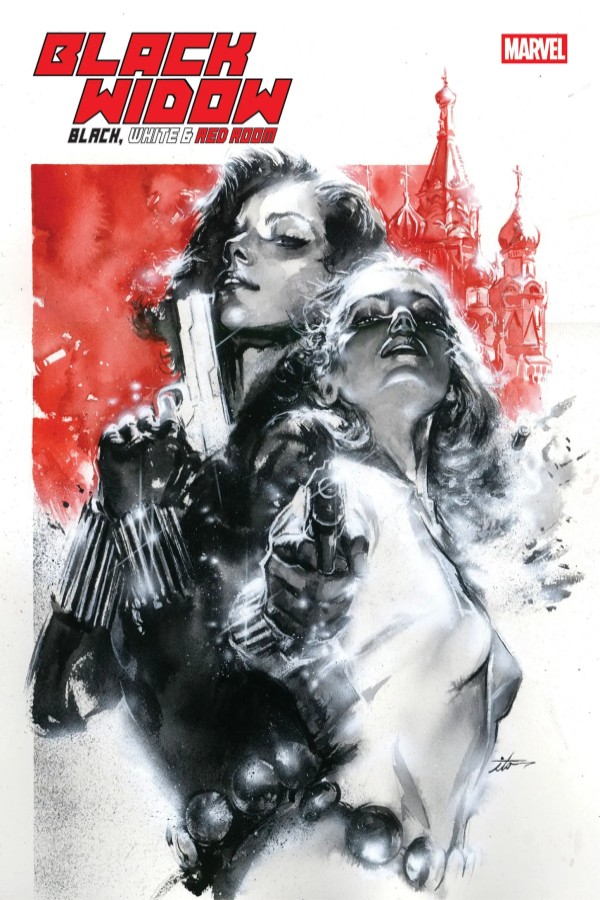 Cover art of Black Widow Black White & Red Room