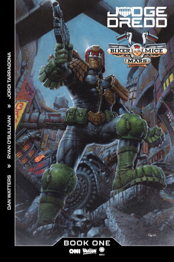 Cover art of Judge Dredd Biker Mice From Mars