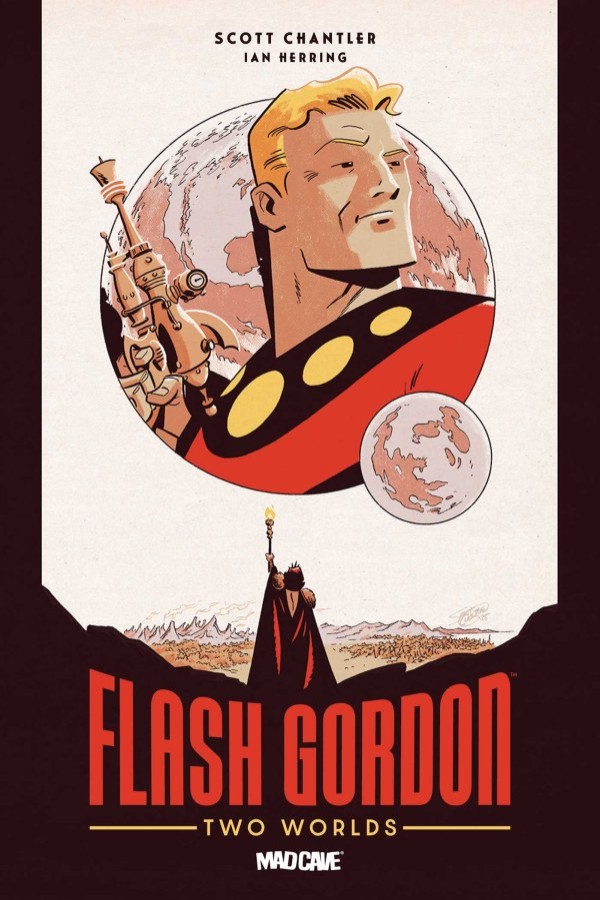 Cover art of Flash Gordon Two Worlds (Graphic Novels)