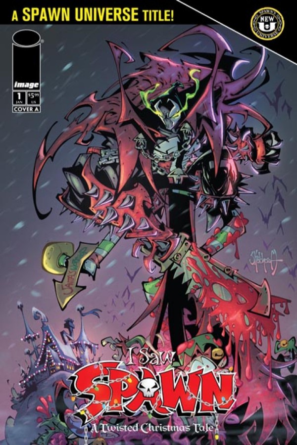 Cover art of I Saw Spawn (A Twisted Christmas Tale)