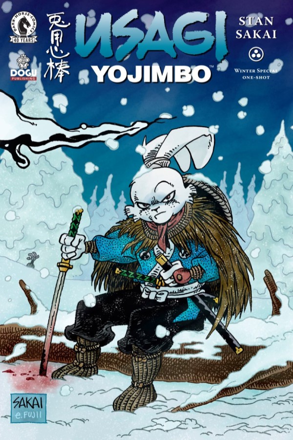 Cover art of Usagi Yojimbo Winter