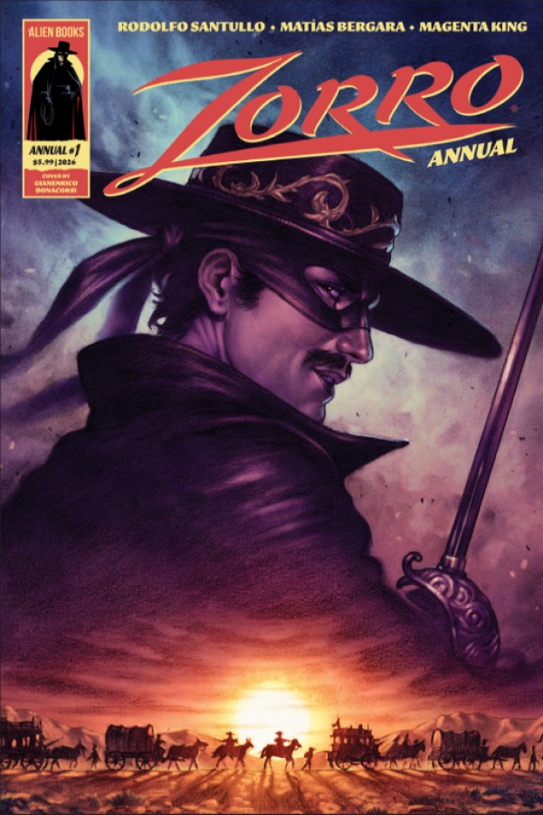 Cover art of Zorro Annual (2026)