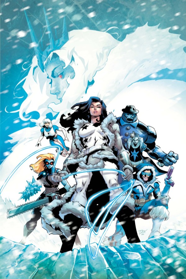 Cover art of Justice League Arctic Attack Special