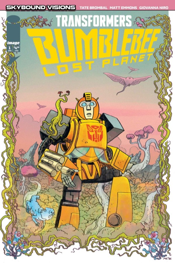 Cover art of Transformers Bumblebee Lost Planet